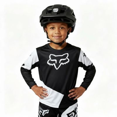 CAPACETE INFANTIL FOX SPEEDFRAME PRETO MIPS
